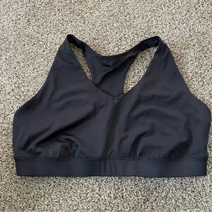 NWOT Tek Gear Black Sports Bra